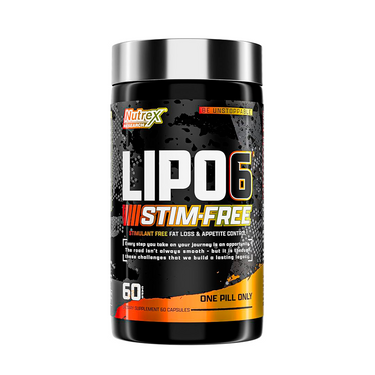 Lipo 6 Black Stim-Free - 60 Cáps (Nutrex)